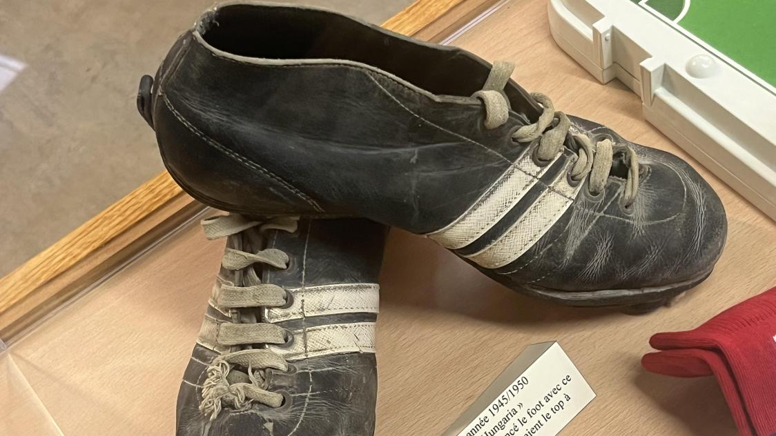 Chaussure de sales foot 1950